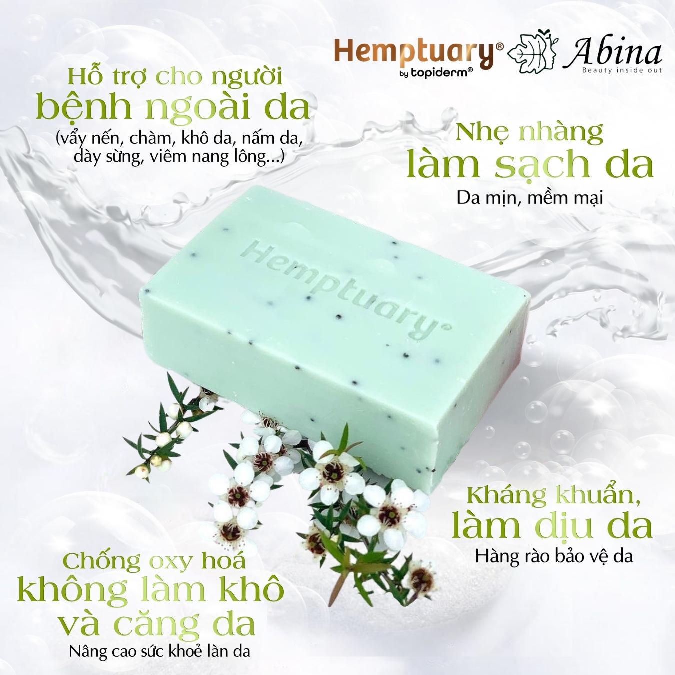 Xà phòng rửa mặt và cơ thể Heamptuary Face & Body Soap 
