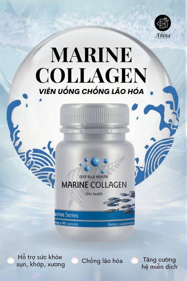 viên uống collagen biển sâu Marine Collagen Deep Blue Health